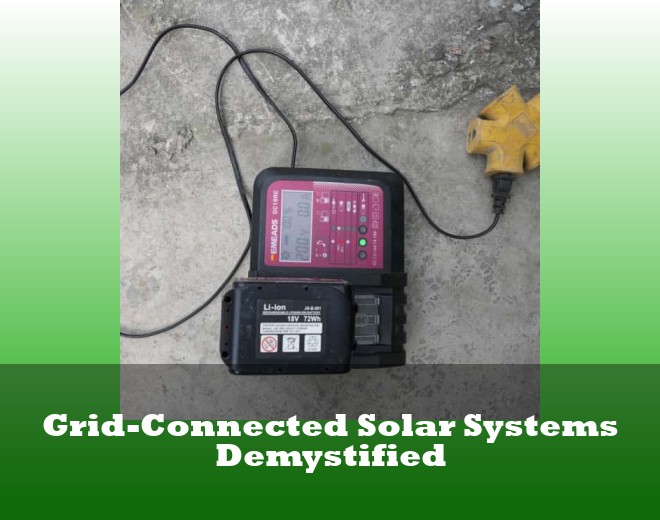 Grid-Connected Solar Systems Demystified